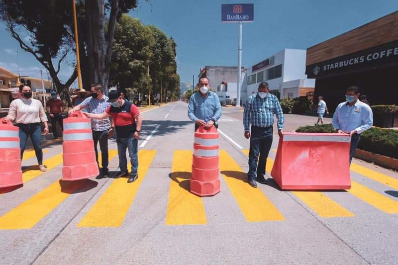 Paseo Lázaro Cárdenas se reabre a la circulación modernizado por gobierno  de Uruapan ·